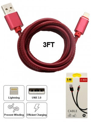 TPU Cable For IPhones-3 FT